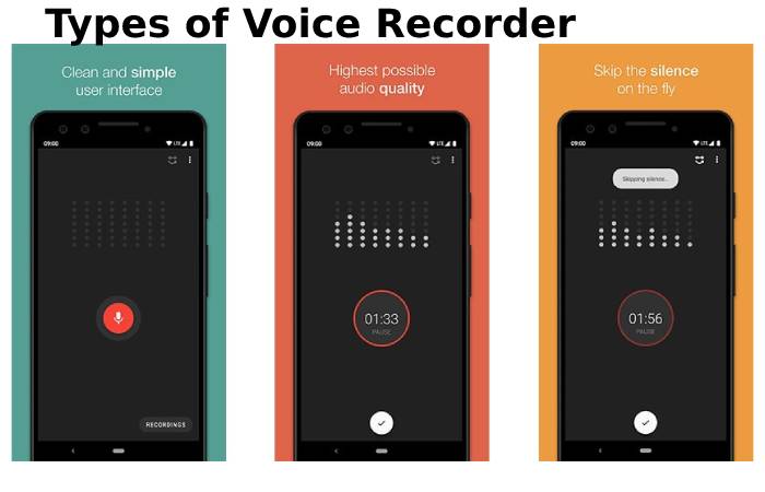 Types of Voice Recorder