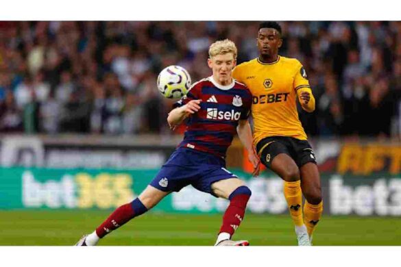 Newcastle United F.C. vs Wolverhampton Wanderers F.C. Lineups