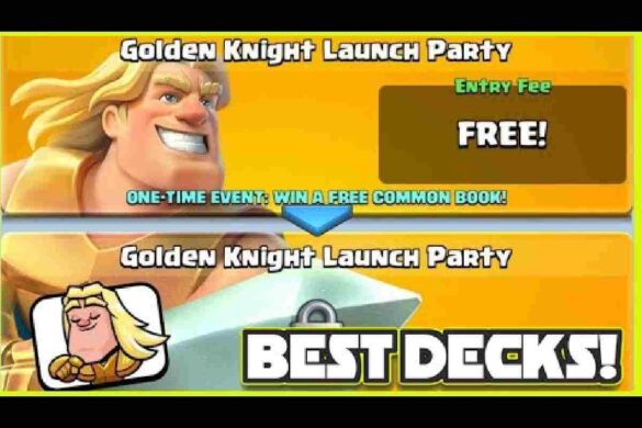 Golden Knight Launch Party Deck